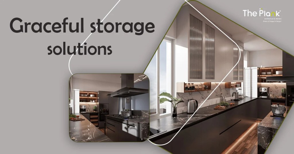 Graceful Storage Solutions in kitchen