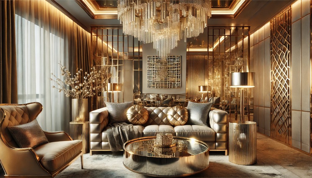 Glamorous Metallic Accents
