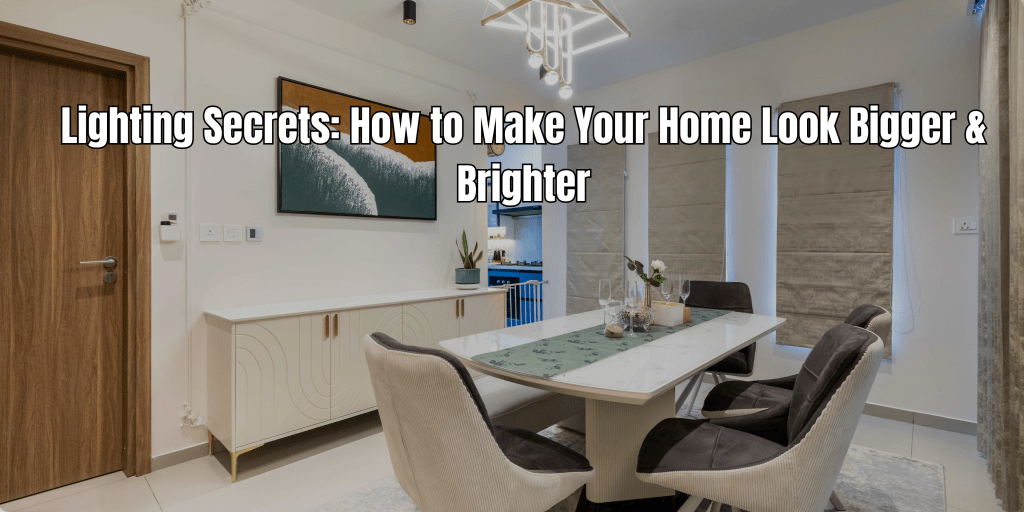 Lighting Secrets: How to Make Your Home Look Bigger &&nbsp;Brighter