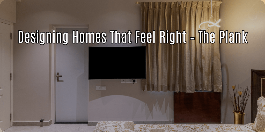 Designing Homes That Feel Right – The&nbsp;Plank