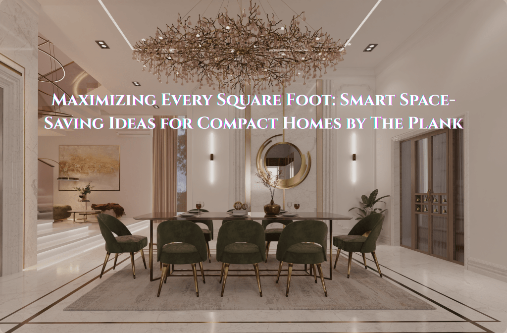 Maximizing Every Square Foot: Smart Space-Saving Ideas for Compact Homes by The&nbsp;Plank