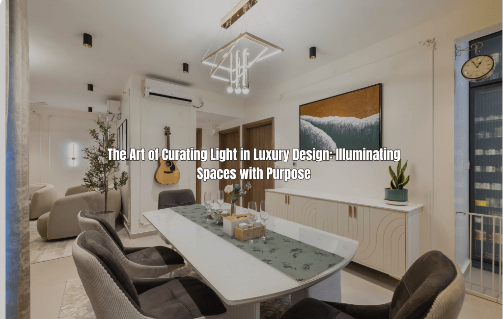 The Art of Curating Light in Luxury Design: Illuminating Spaces with&nbsp;Purpose
